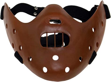 Silence Of The Lambs Hannibal Lecter Mask Halloween Fancy Costume Prop