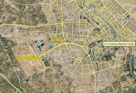 Baghdad Airport Map