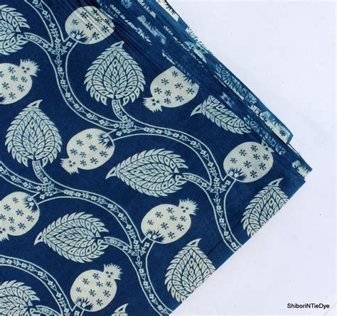 Materials Blockprint Cotton Fabric Jaipuri Fabric Indian Fabric Block