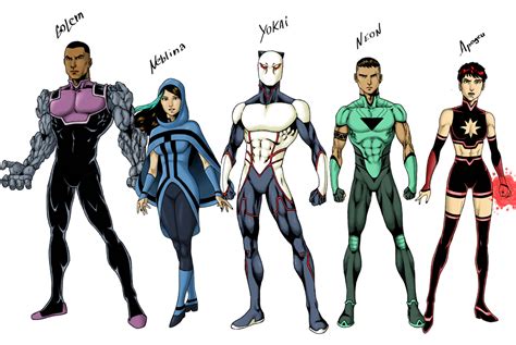 On Deviantart Superhero Design Superhero Team New