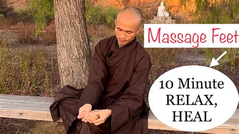 Min MASSAGE FEET To Relax And Heal Qigong For Beginners YouTube