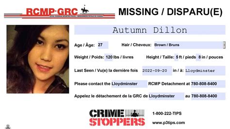 Lloydminster Rcmp Seek Public Assistance In Locating Missing Female