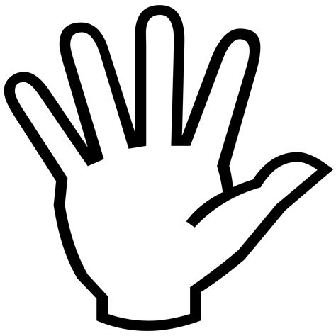 Hand Symbol Silhouette Free Stock Photo Public Domain Pictures