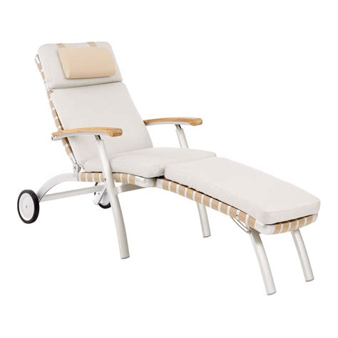 United States Deck Chair mit Rädern und verlängerter Fußstütze mehr