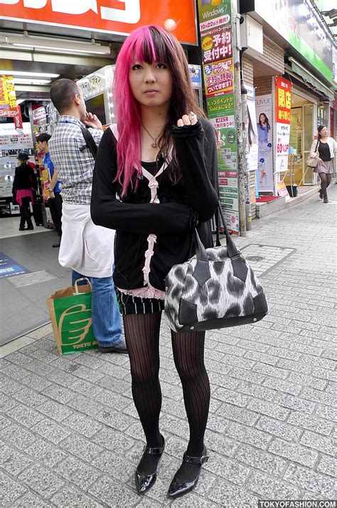 Pink Haired Japanese Girl A Cute Japanese Girl In Shibuya  Flickr