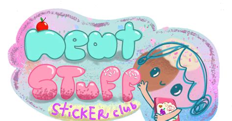 Mindy Lacefield Neat Stuff Sticker Club Turns 1