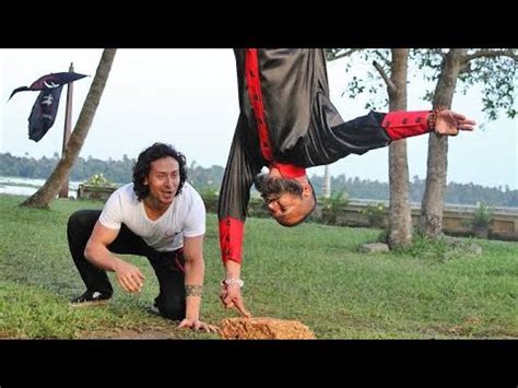 Tiger Shroff Parkour Running Fighting Martial Arts Video Latest