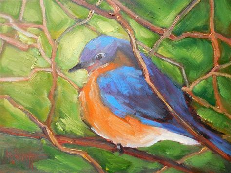 Palette Knife Painters International Wildlife Painting Bird Painting