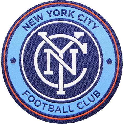 New York City Fc Primary Team Crest Pro Weave Jersey Patch