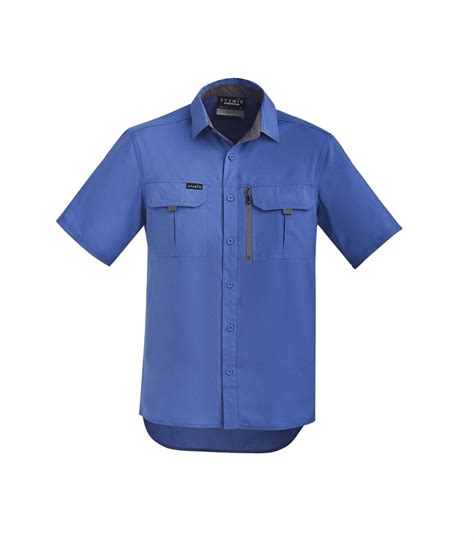 Buy Mens Outdoor Short Sleeve Shirt In Nz The Uniform Centre