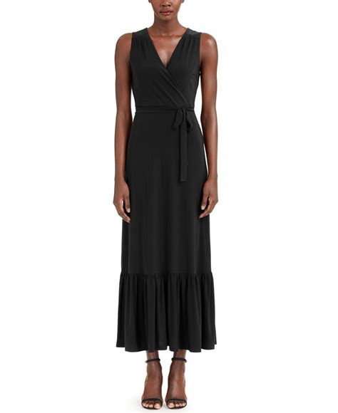 Inc International Concepts Synthetic Inc Faux Wrap Maxi Dress Created