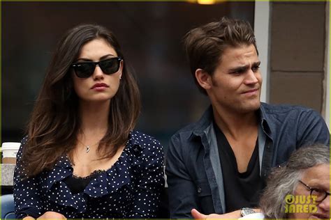 Paul Wesley And Phoebe Tonkin Couple Up For The Us Open Photo 3460030