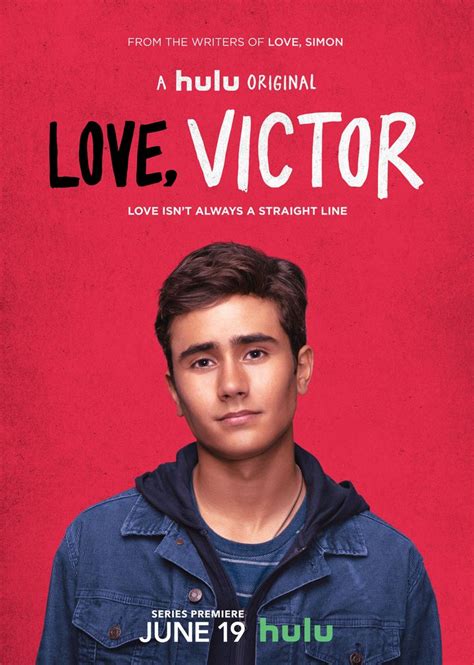hulu s love victor trailer highlights a queer teen s coming of age huffpost entertainment