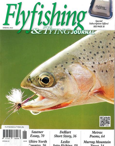 Flyfishing And Tying Journal Magazine Subscription