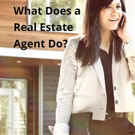 What Does a Real Estate Agent Do? in 2021 | Real estate agent, Real estate, Real estate tips