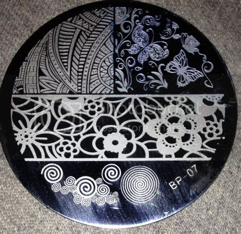 Lizzys Place Born Pretty Store Stamping Plate Bp 07