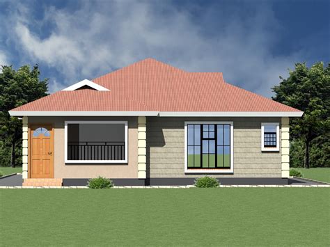 Explore small, narrow luxury, 4 bedroom and more craftsman bungalow blueprints. Three bedroom bungalow plan |HPD Consult