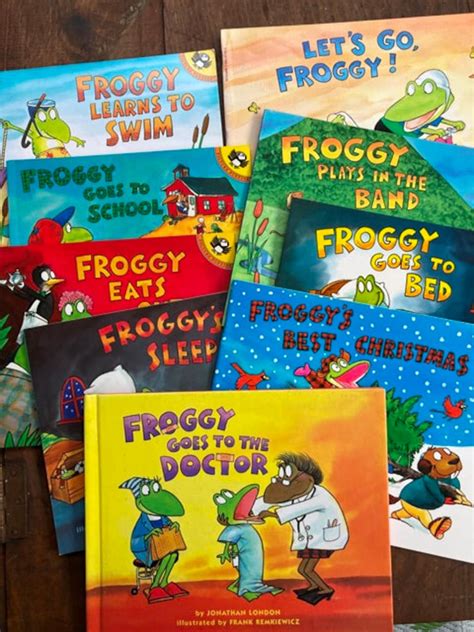 The Froggy Books By Jonathan London And Frank Remkiewicz Etsy