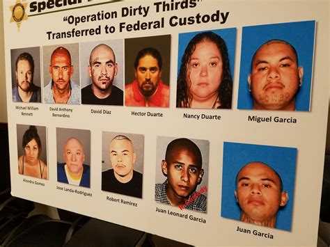 Dozens Of Los Angeles Area Gang Members Arrested In Major Fbi Raid