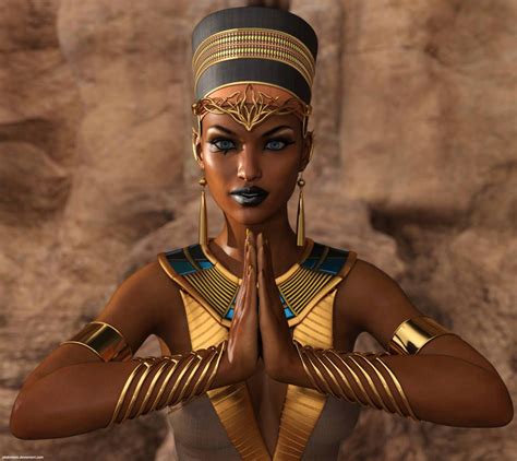 Egyptian Queen By Phdemons On Deviantart Black Women Art Egypt Queen