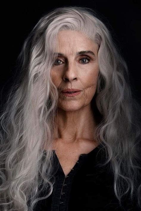 Pin By Kim Smith On Beautiful Silver Haired Ladies Natural White Hair