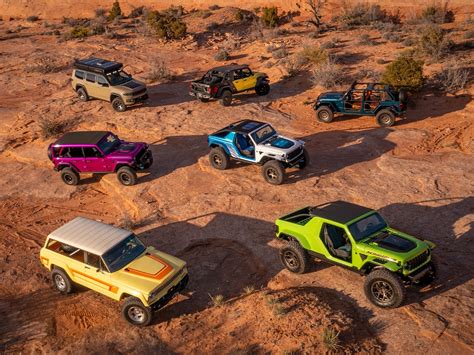 Jeep Unleashes Wild Collection Of Concepts At 57th Annual Jeep Safari