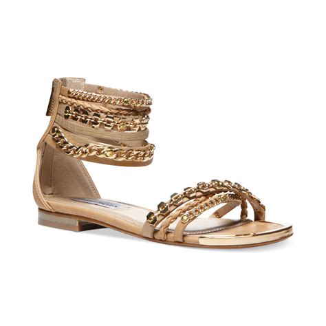 Gold Flat Sandals Steve Madden Gold Flat Sandals