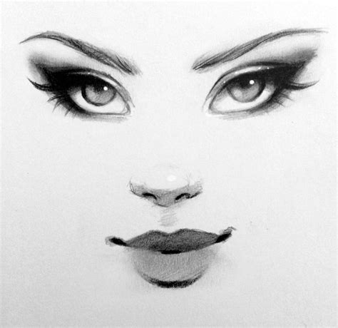 How To Draw Character Eyes Nose Drawing Lips Drawing Eye Drawing