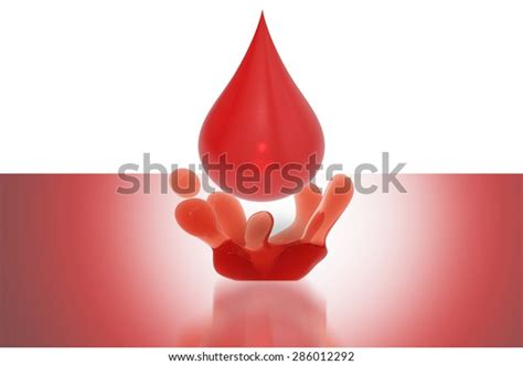 Single Blood Drop Splatter Stock Illustration 286012292 Shutterstock