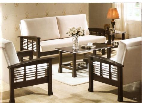 Best suited for modern living room decor. Wooden Sofa Sets India | Sheesham Wood Sofa Sets | Indian Wooden Sofas Living Room Sets Furniture