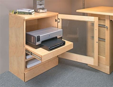 Check out our desk with cabinet selection for the very best in unique or custom, handmade pieces from our desks shops. Computer Desk with Printer Cabinet Woodworking Plan ...
