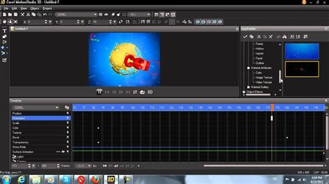 Drag the slider to the right to speed up the video; Corel Motion Studio 3D - YouTube