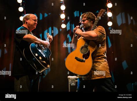 The American Comedy Rock Duo Tenacious D Performs A Live Concert At