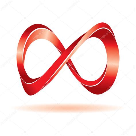 Red Infinity Sign — Stock Vector © Jakegfx 2298307