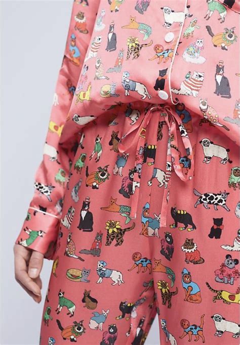 Cute Cat Pajamas Pajamas Women Womens Pyjama Sets Cat Pajamas