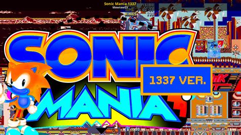 Sonic Mania 1337 Sonic Mania Skin Mods