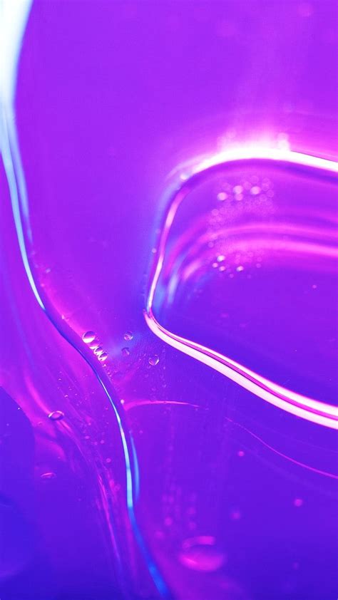 Vibrant Neon Purple Liquid Background Free Image By