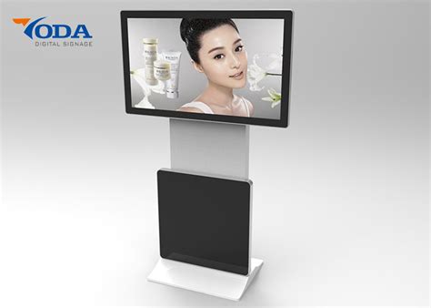 Small Size Rotate Monitor Display Touch Screen Floor Standing Digital