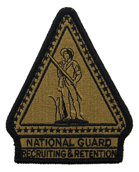National Guard Recruiting And Retention Scorpion Ocp Patch With Hook