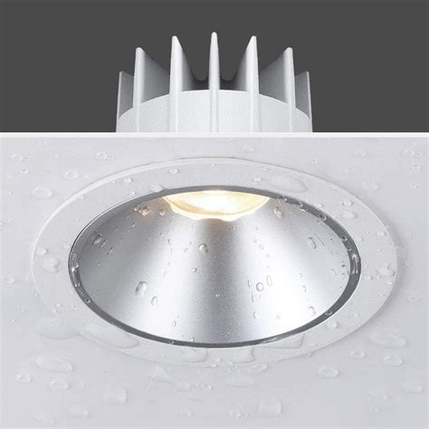 White Ip65 Waterproof Downlight Spotlight Air Conditionershower