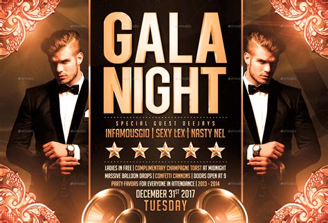 Cure leukemia, lymphoma, hodgkin's disease and myeloma, and improve the quality of life of patients and their families. Gala Night Flyer by FAS-DESIGN | GraphicRiver