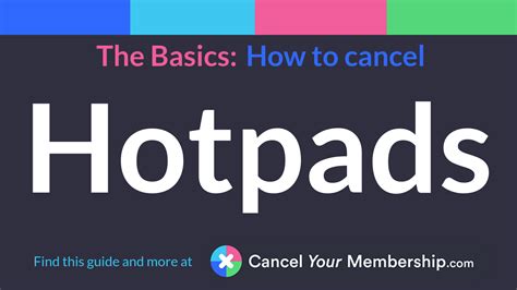 Hotpads Cancel Your Membership