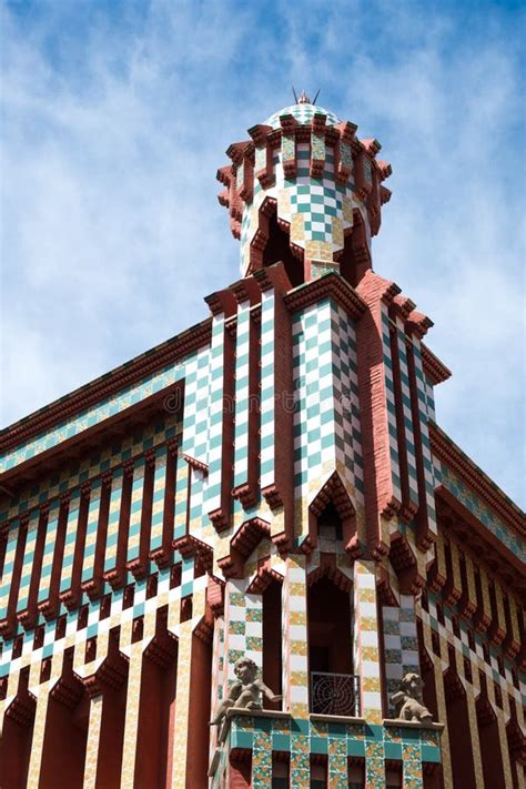 Casa Vicens Is A House In Barcelona Designed By Antoni Gaudí Editorial