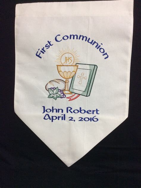 First Communion Banner First Communion Favors First Holy Communion