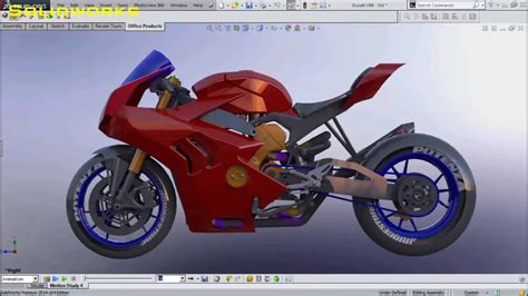 Extended Swingarm Ducati Panigale V4r Solidworks Youtube