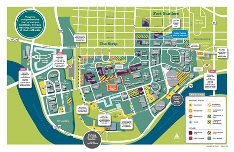 New Student Campus Parking Map Available Parking And Transportation