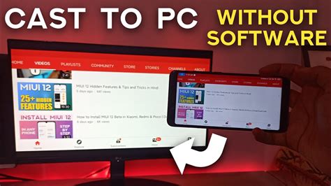 How Cast Android Screen To Pc Screen Mirror To Windows Computer