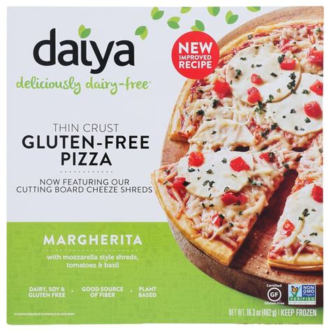 Daiya Pizza Gluten Free Thin Crust Margherita 163 Oz Instacart