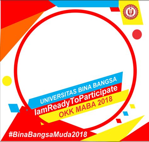 Frame Twibon OKK Maba 2018 – LPM Extama Universitas Bina Bangsa