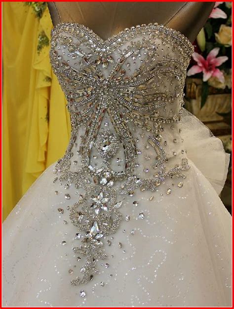 Yz New Arrival Gorgeous Luxurious Swarovski Crystals Bridal Wedding